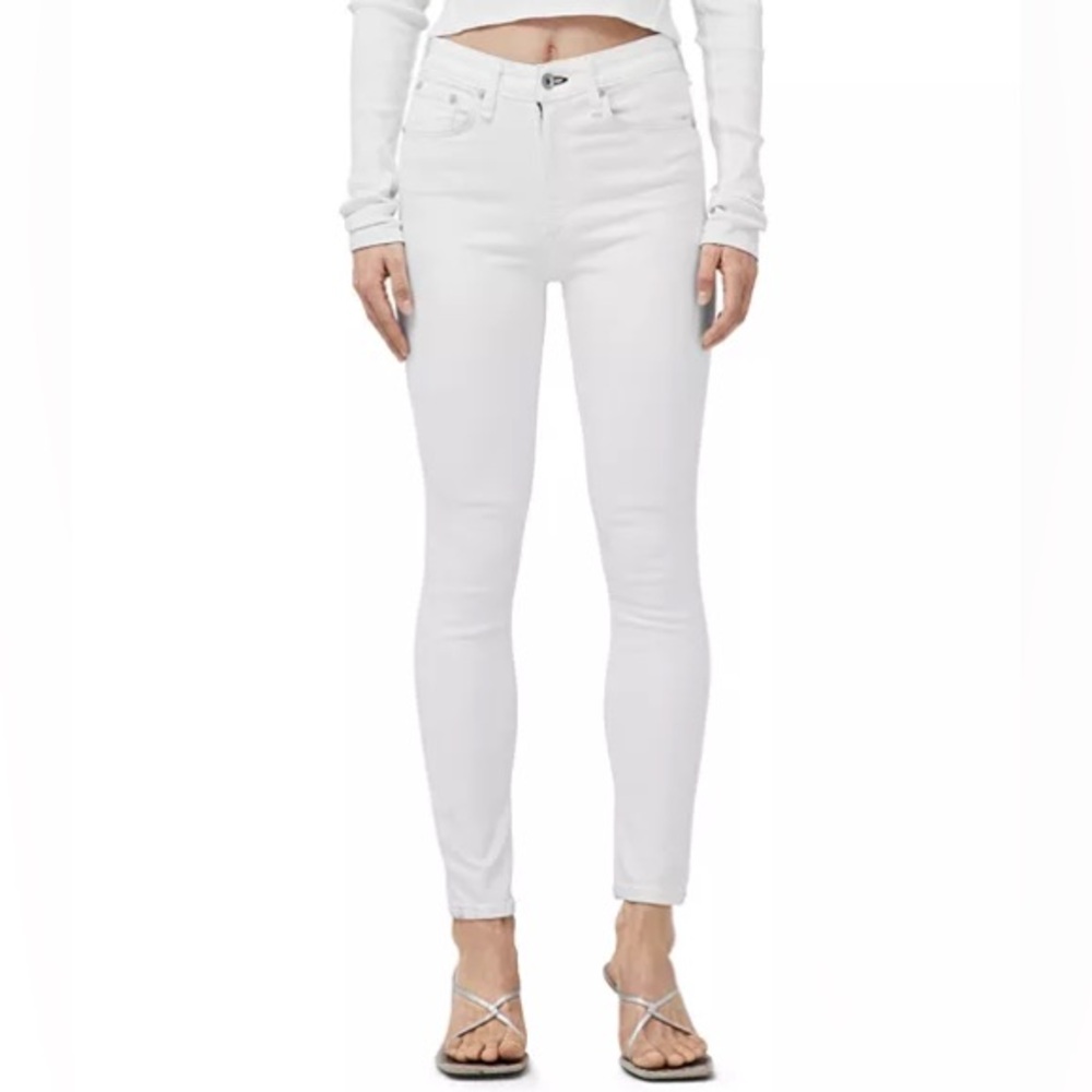 Nina High Rise Ankle Skinny Jeans